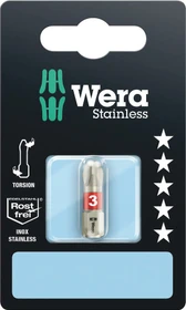 Wera 3851/1 TS SB Kreuzschlitz Bit 1/4", PH3x25mm, 1 Stück