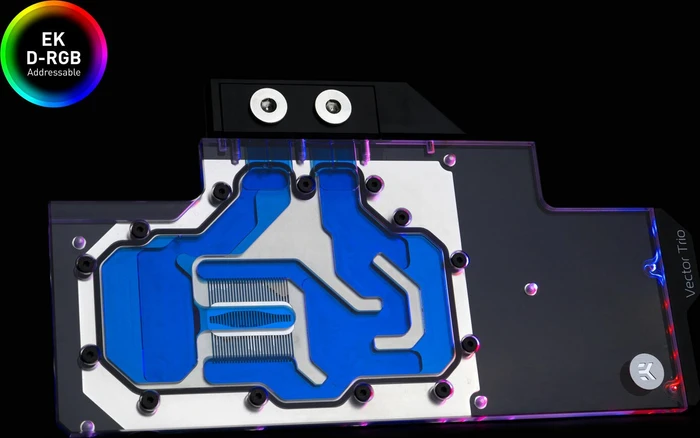 EK Water Blocks Quantum Line EK-Quantum Vector Trio RTX 2080 D-RGB, Nickel, Acryl