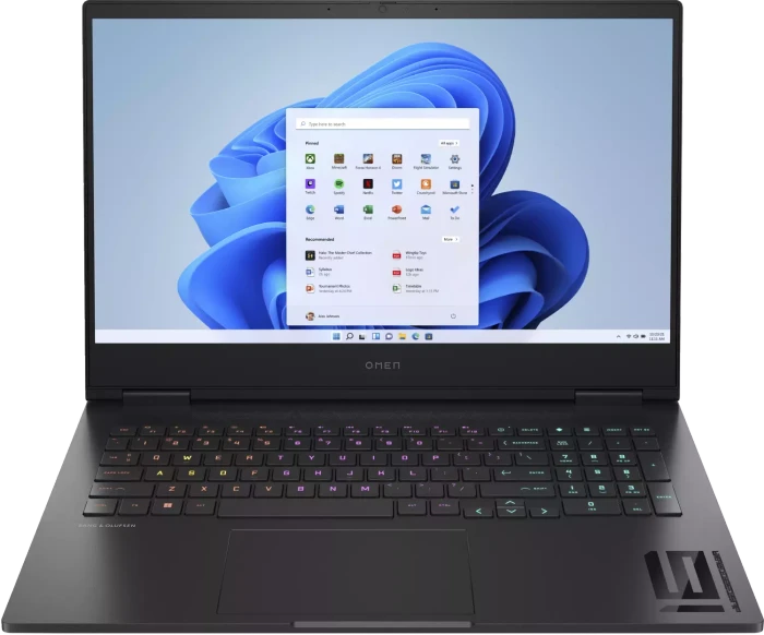 HP OMEN Gaming Laptop 16-wf0455ng, Shadow Black, Core i5-13500HX, 16GB RAM, 512GB SSD, GeForce RTX 4060, DE