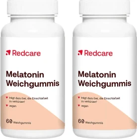 Redcare Melatonin Weichgummis, 120 Stück (2x 60 Stück)