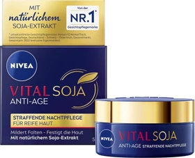 Nivea Vital Soja Anti-Age Straffende Nachtpflege, 50ml