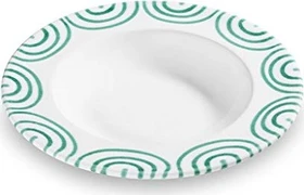 Gmundner Keramik Grüngeflammt Suppenteller Gourmet 24cm