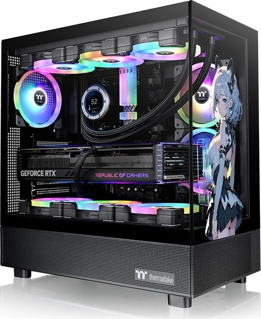 Thermaltake View 270 SP Edition Black, schwarz, Glasfenster