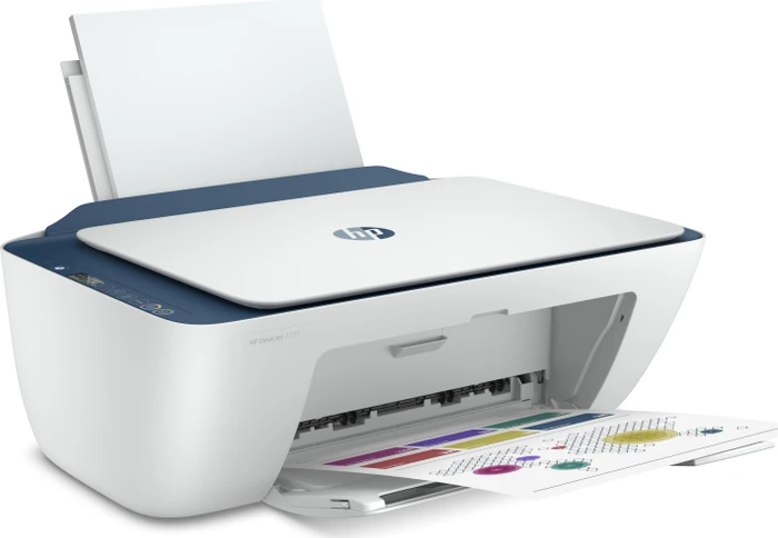 HP DeskJet 2721e All-in-One schwarz, Instant Ink, Tinte, mehrfarbig