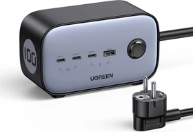 Ugreen 100W USB-C DigiNest Pro Charging Station schwarz/silber