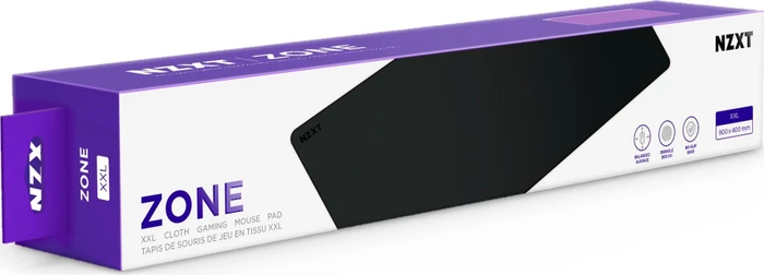 NZXT Zone XXL Mouse Pad, 900x400mm, matt schwarz