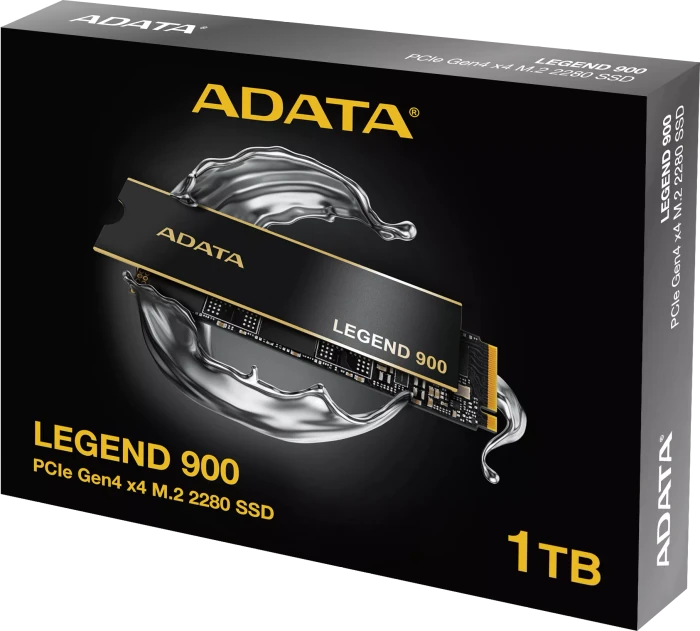 ADATA LEGEND 900 1TB, M.2 2280 / M-Key / PCIe 4.0 x4, Kühlkörper
