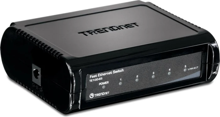 TRENDnet TE100 Desktop Switch, 5x RJ-45