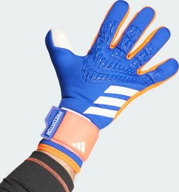 adidas Predator League Torwarthandschuhe lucid blue/solar red/white