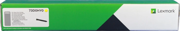 Lexmark Toner 73D0HY0 gelb