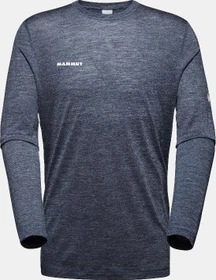 Mammut Tree Wool FL Funktionsshirt langarm marine melange (Herren)