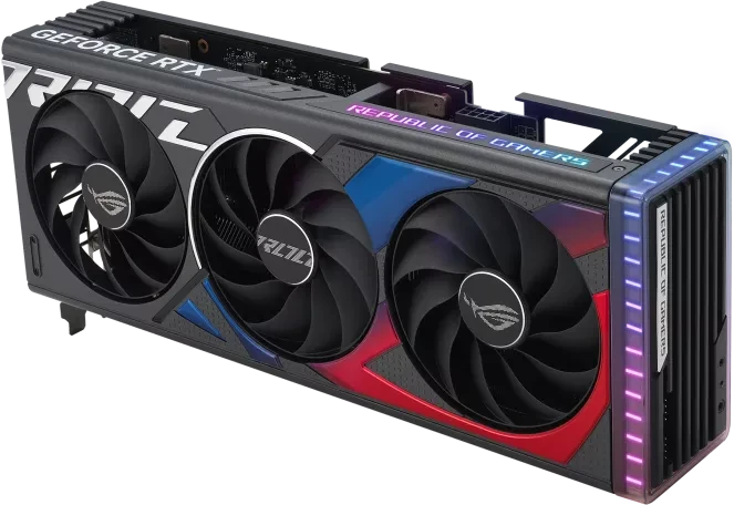 ASUS ROG Strix GeForce RTX 4060 Ti OC, ROG-STRIX-RTX4060TI-O8G-GAMING, 8GB GDDR6, HDMI, 3x DP