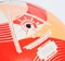 adidas Île-De-Foot 24 Club Fußball white/glow orange/solar red Vorschaubild