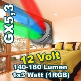 Synergy21 LED RetroFit GX5.3 3W RGB