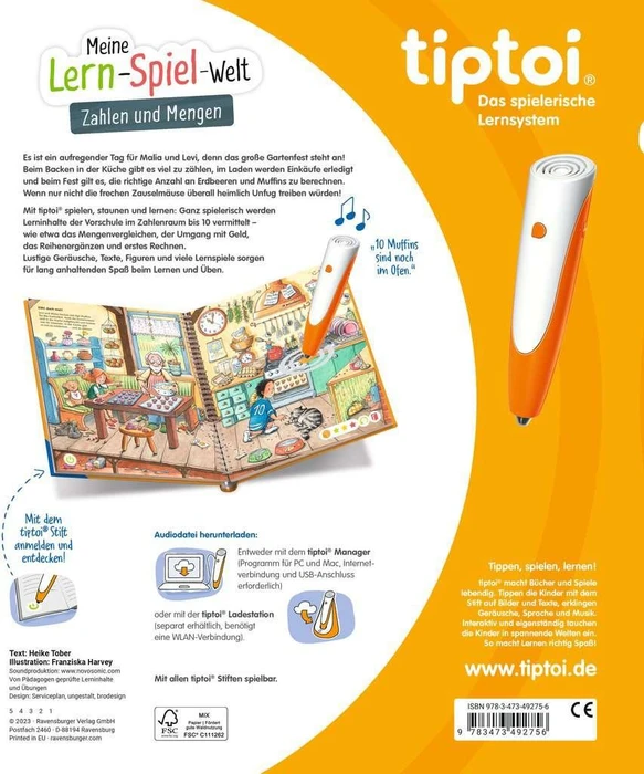 Ravensburger tiptoi Buch: Zahlen und Mengen