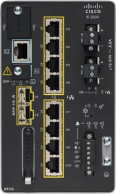 Cisco IE 3200 Network Essentials Industrial Railmount Gigabit Managed Switch, 8x RJ-45, 2x SFP, 240W PoE (IE-3200-8P2S-E)