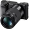 Sony Alpha 6000 schwarz mit Objektiv E PZ 16-50mm 3.5-5.6 OSS und E 55-210mm 4.5-6.3 OSS Vorschaubild