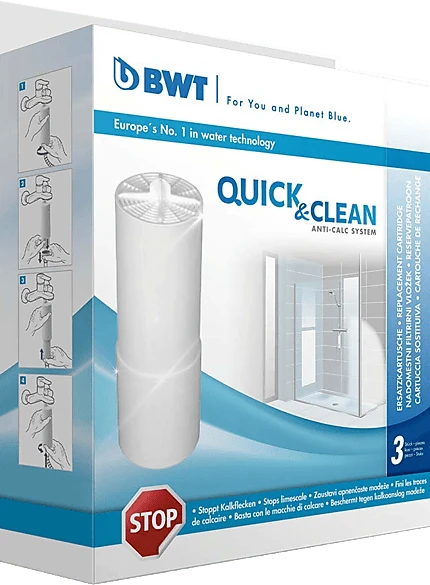 BWT Quick & Clean Filterkartusche, 3 Stück
