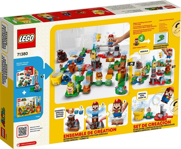 LEGO Super Mario - Baumeister-Set für eigene Abenteuer