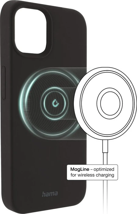 Hama Cover MagCase Finest Feel Pro für Apple iPhone 14 Plus schwarz