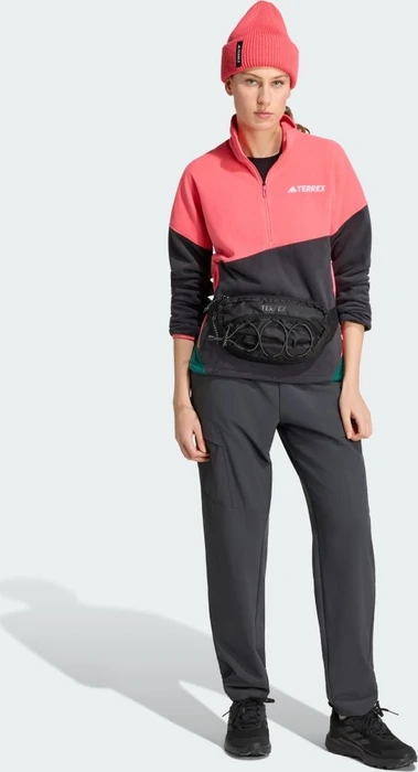 adidas Terrex Multi Climawarm Fleece Funktionsshirt langarm pure turbo/carbon (Damen)