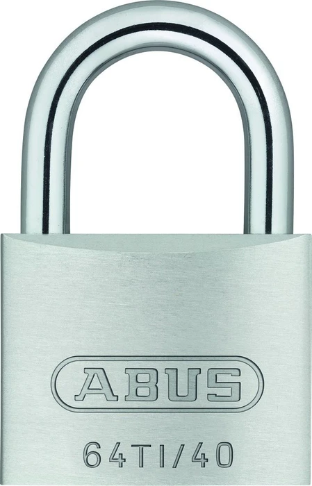 ABUS 64 Titalium 64TI/40, verschiedenschließend, Vorhängeschloss, 2er-Pack
