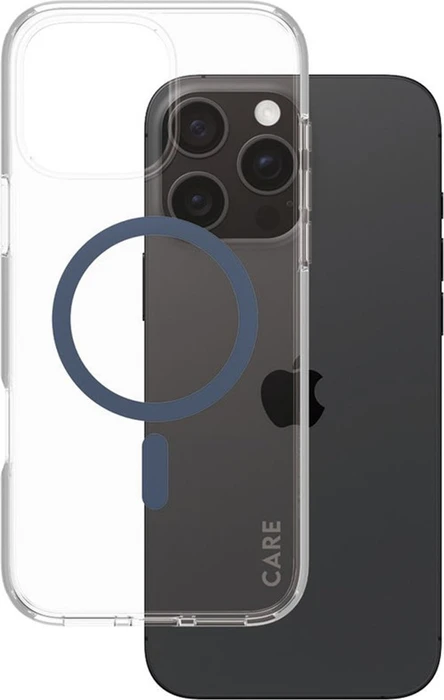 PanzerGlass Care Flagship Case Urban Combat MagSafe für Apple iPhone 16 Pro Max Coronet Blue