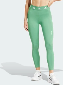 adidas TECHFIT Hose 7/8 preloved green (Damen)