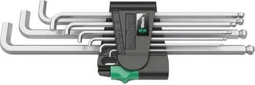 Wera 950 PKLS/9 SM SB Innensechskant Winkelschlüsselsatz, 9-tlg.