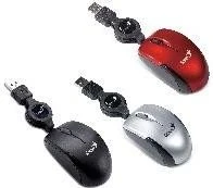 Genius Micro Traveler V2 Mouse rot, USB (31010125103)