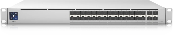 Ubiquiti UniFiSwitch Pro Aggregation Rackmount 10G Managed Switch, 28x SFP+, 4x SFP28