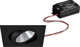 Brumberg SEVEN-S LED Einbauleuchte 2700K eckig schwarz matt