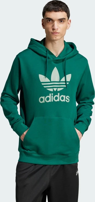 adidas Adicolor Classics Trefoil Hoodie collegiate green (Herren)