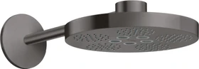 Hansgrohe Axor One Kopfbrause 280 2jet mit Brausearm brushed black chrome