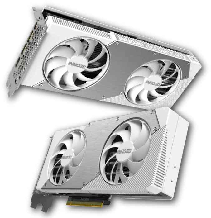 INNO3D GeForce RTX 5070 Twin X2 OC White, 12GB GDDR7, HDMI, 3x DP