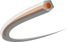 Husqvarna Core-Cut Trimmerfaden für Rasentrimmer, 2mm/15m