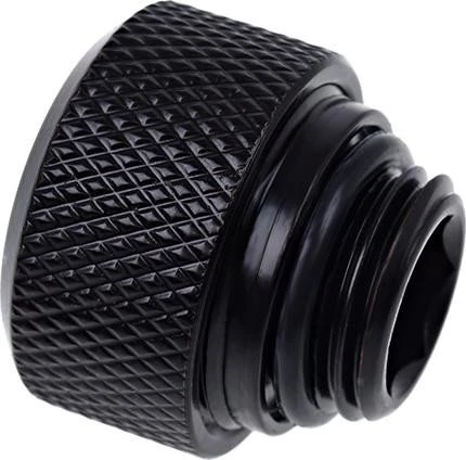 Alphacool Eiszapfen Rohranschluss G1/4" auf 13mm, schwarz