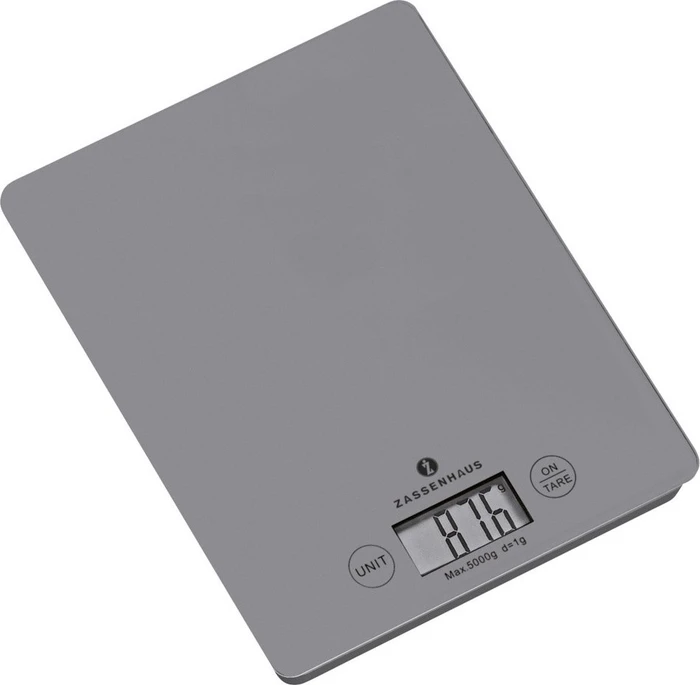 Zassenhaus Balance digitale Küchenwaage cool grey