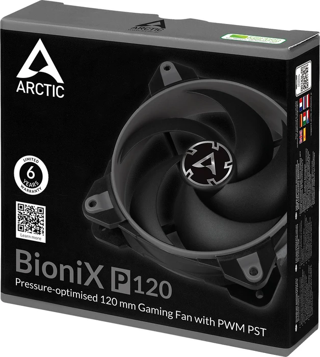 ARCTIC BioniX P120 PWM PST grau, 120mm