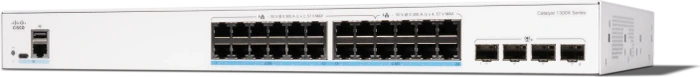 Cisco Catalyst 1300X Rackmount 2.5G Managed Switch, 24x RJ-45, 4x SFP28, 740W PoE++