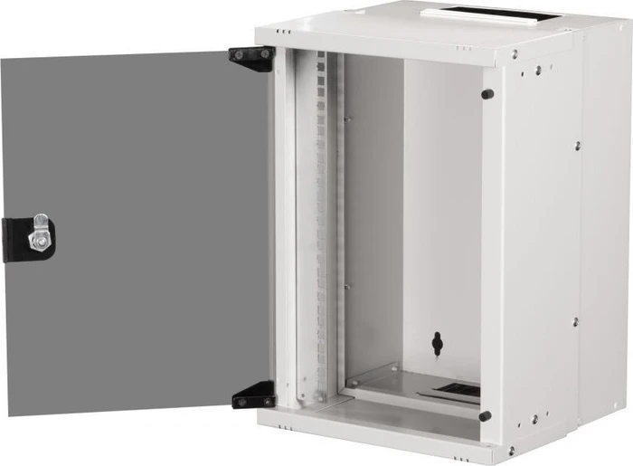 Equip Eco Mount 10" Wandgehäuse 9HE, Flatpack, Sicherheitsglastür, IP20, RAL 7035, 300mm tief