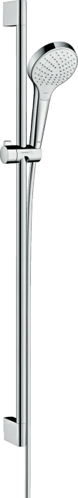 Hansgrohe Croma Select S Brauseset 110 Vario mit Brausestange 90cm weiß/chrom