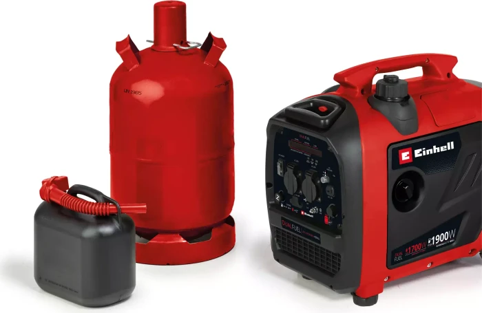 Einhell TE-IG 1900 DF Hybrid Flüssiggas/Benzin-Stromerzeuger
