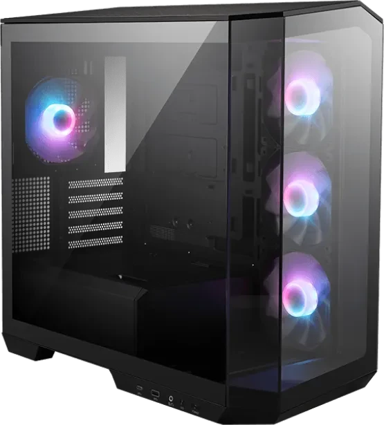 MSI MAG PANO M100R PZ Black, schwarz, Glasfenster
