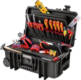 Knipex Robust26 Elektro Handwerkzeugset inkl. Koffer, 23-tlg.