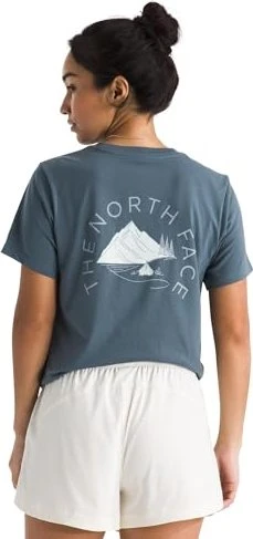 The North Face Monte mit Grafik T-Shirt kurzarm granite grey (Damen)