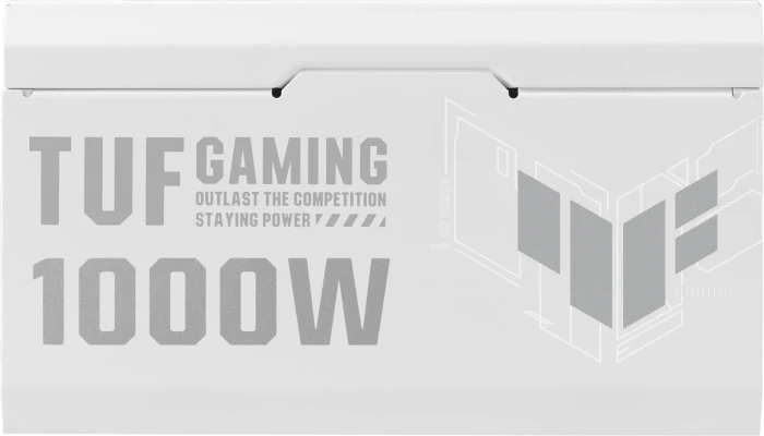 ASUS TUF Gaming Gold, TUF-GAMING-1000G White Edition, 1000W, ATX 3.1