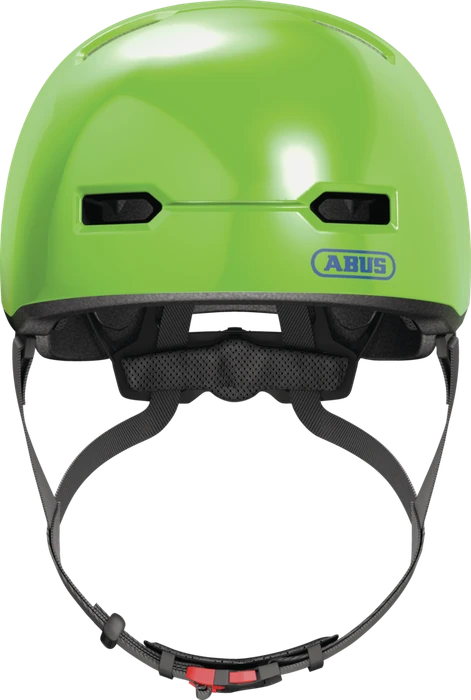 ABUS Skurb Kinderhelm shiny green