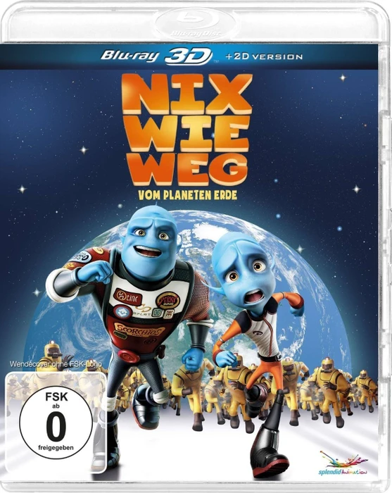 Nix wie weg - vom Planeten Erde (3D) (Blu-ray)