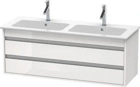 Duravit Ketho Waschtisch-Unterschrank 127x47,5x48cm wandhängend basalt matt